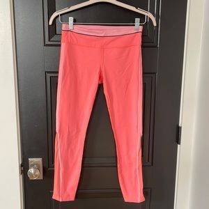 Coral Lululemon leggings size 6